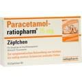 PARACETAMOL-ratiopharm 75 mg Zäpfchen