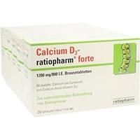 CALCIUM D3-ratiopharm forte Brausetabletten
